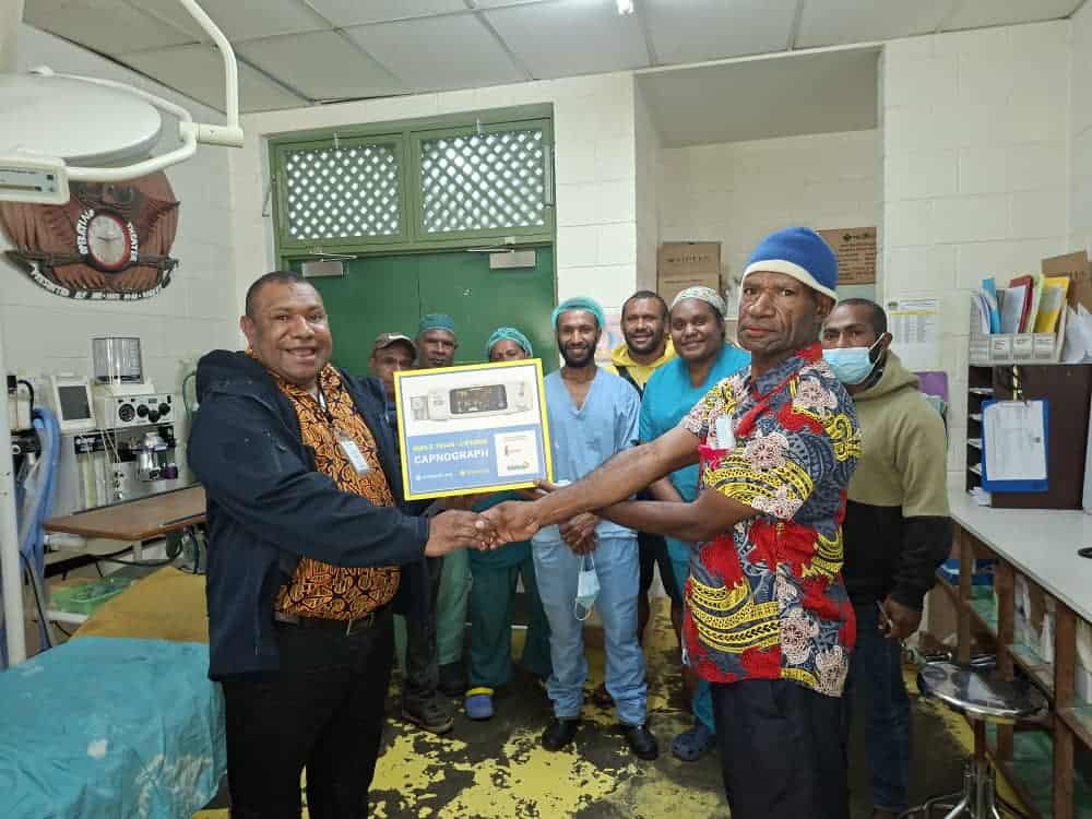 SiPHA Kundiawa Strengthens Anaesthesia Care with New Capnography Unit